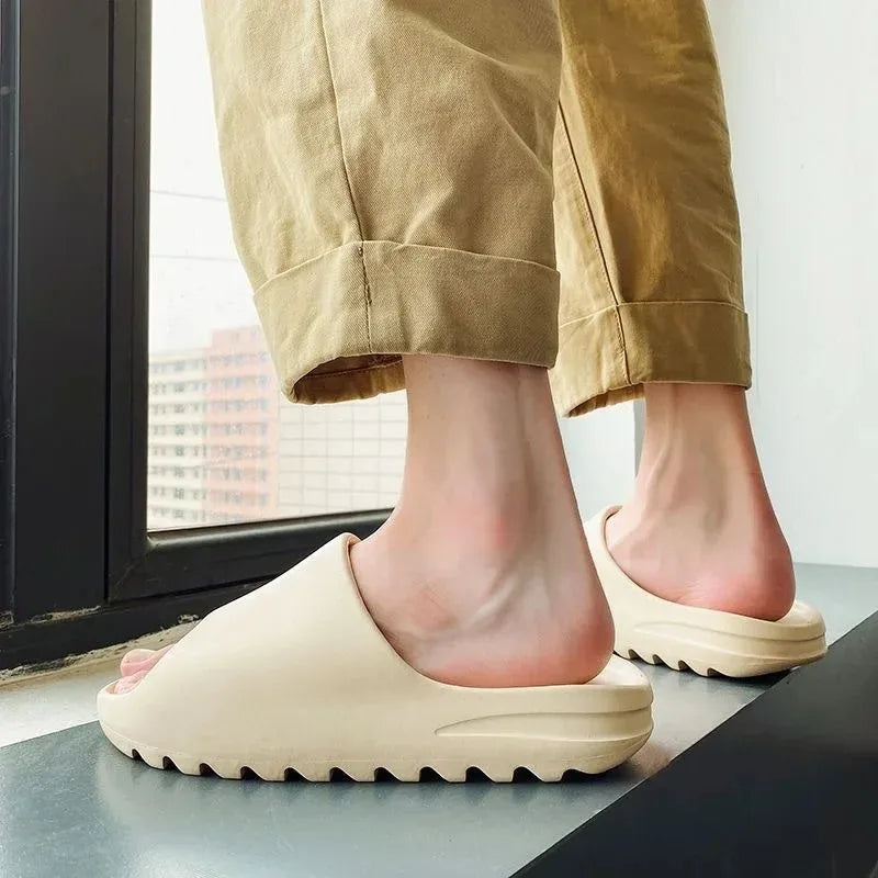 Cozy Men's Summer Slides