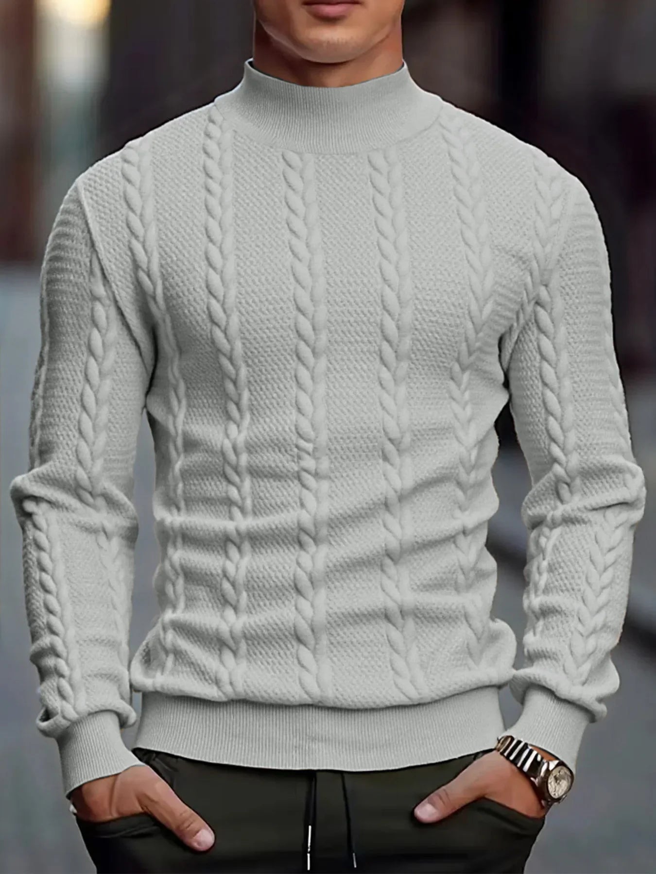 Cozy Winter Knitted Sweater