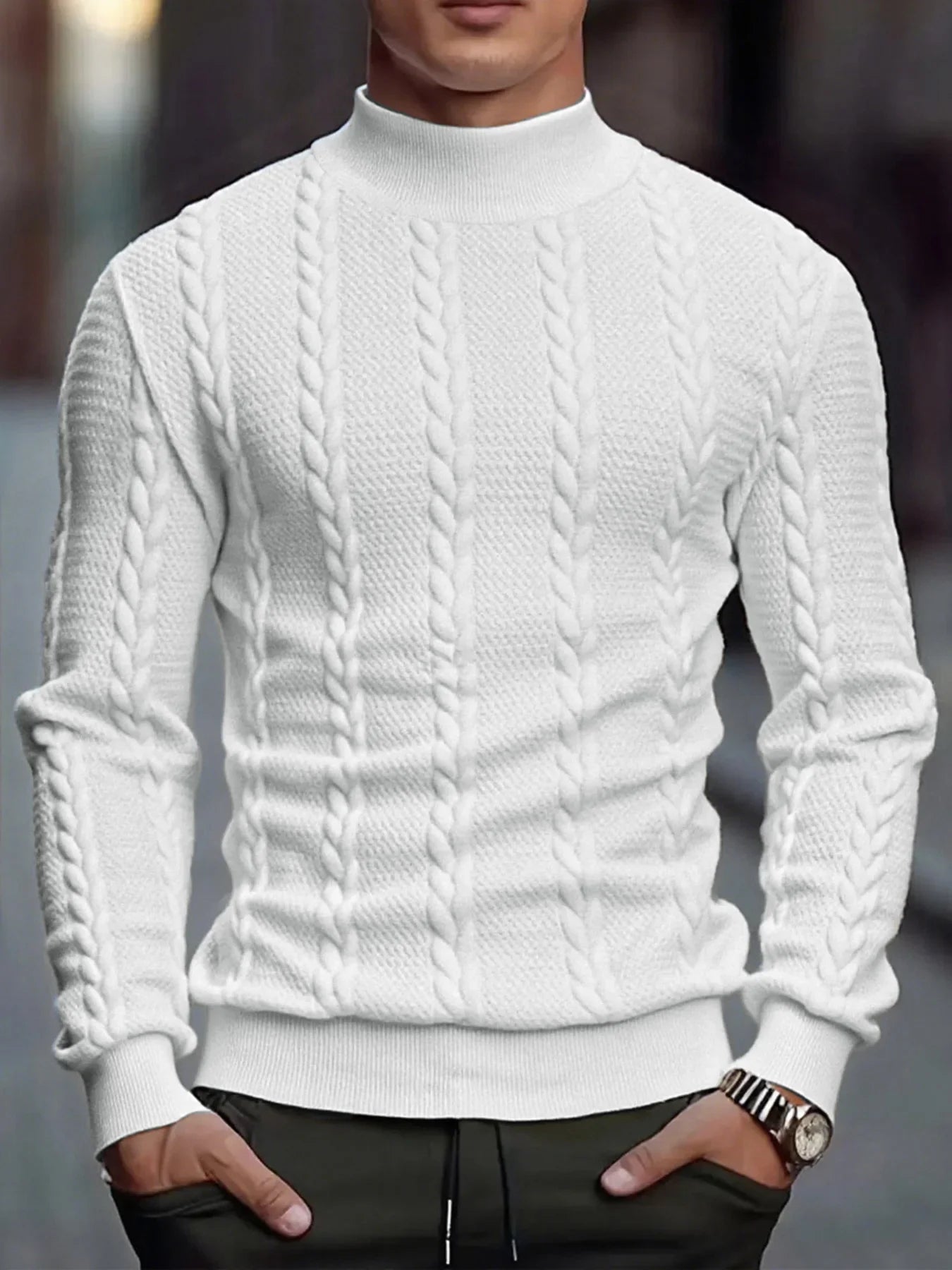 Cozy Winter Knitted Sweater