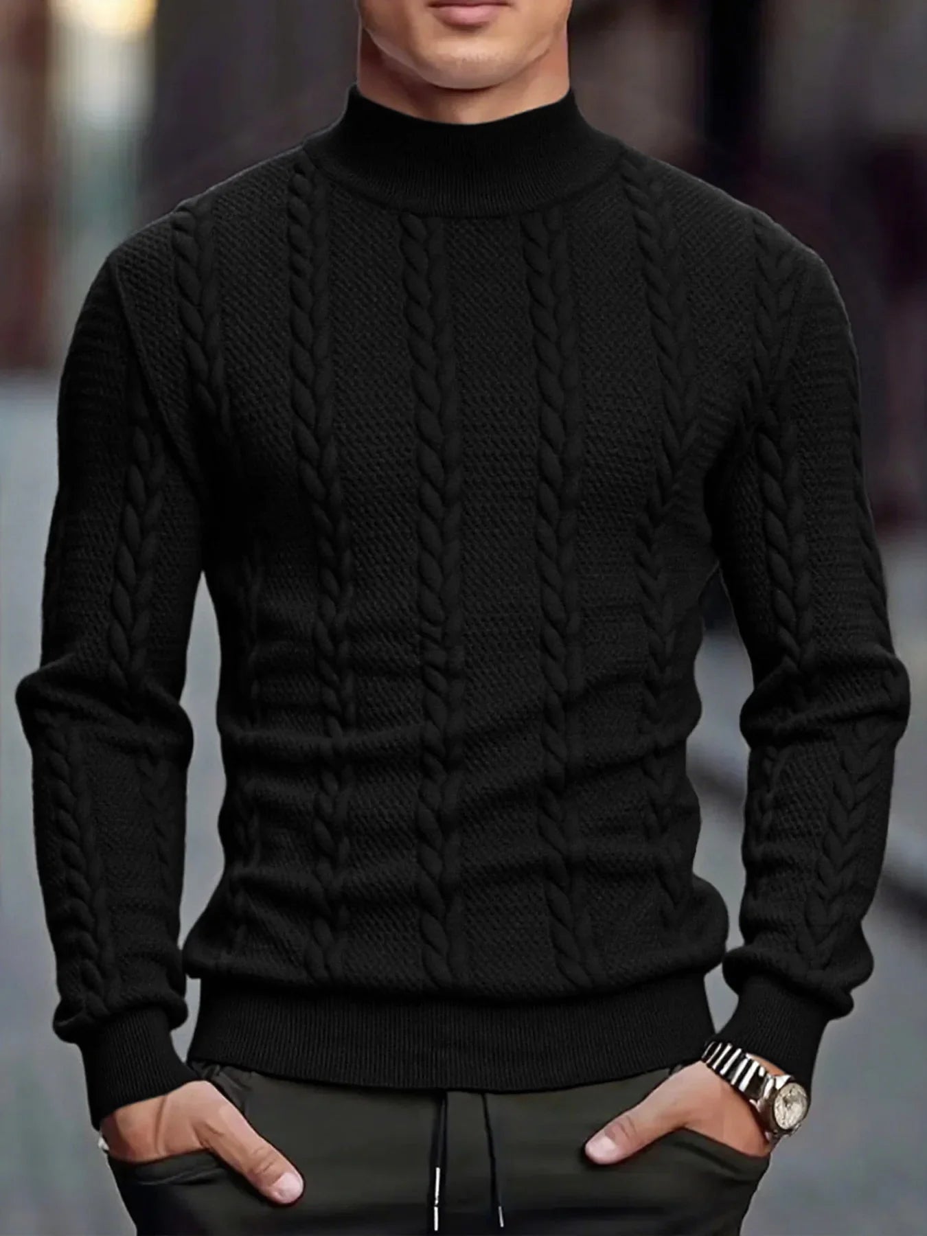 Cozy Winter Knitted Sweater