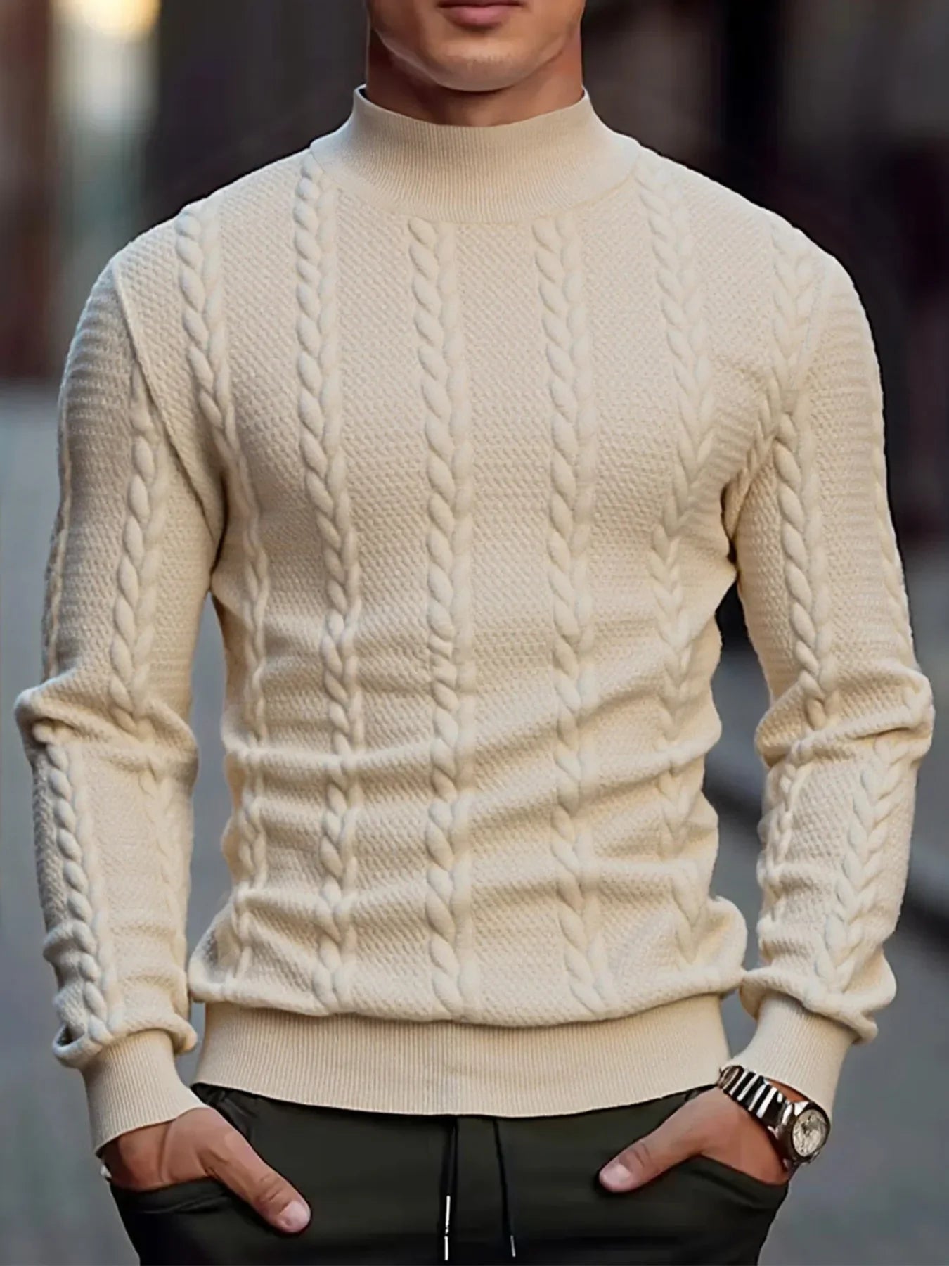 Cozy Winter Knitted Sweater